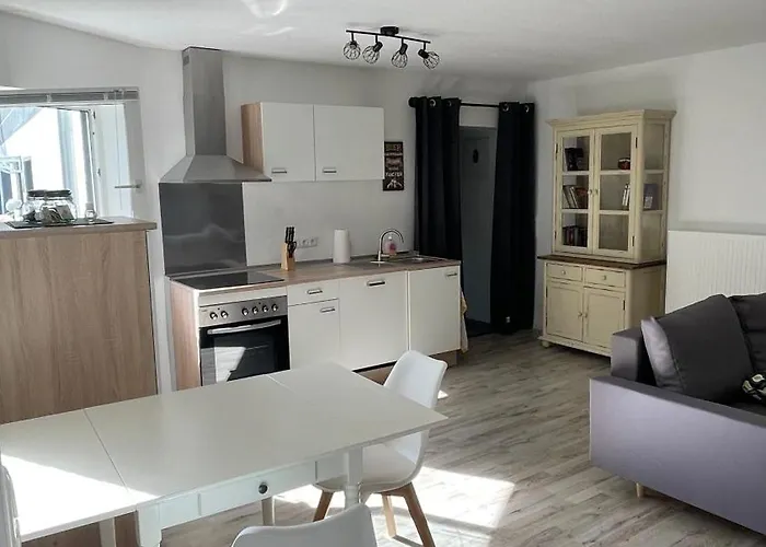 Апартаменты Oase Im Gruenen Hinterhof, Eg, Ruhe, Terrasse, Carport, Free Paytv, Kaffee&tee, Fahrraeder Дуйсбург