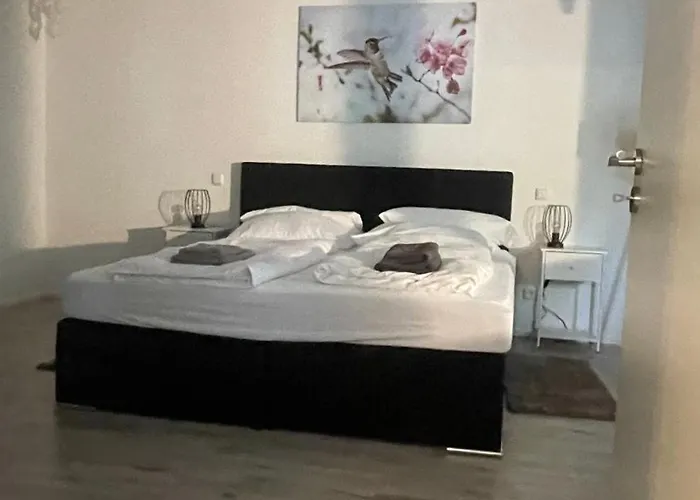 Апартаменты Oase Im Gruenen Hinterhof, Eg, Ruhe, Terrasse, Carport, Free Paytv, Kaffee&tee, Fahrraeder *